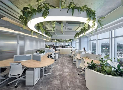 拥有奇异空间体验的办公室装修设计空间是怎样打造的——迈睿中国